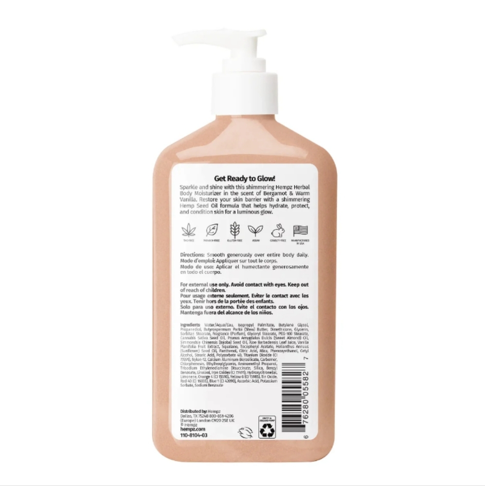 Hempz Glow Getter Herbal Body Moisturizer - Picture 7 of 9